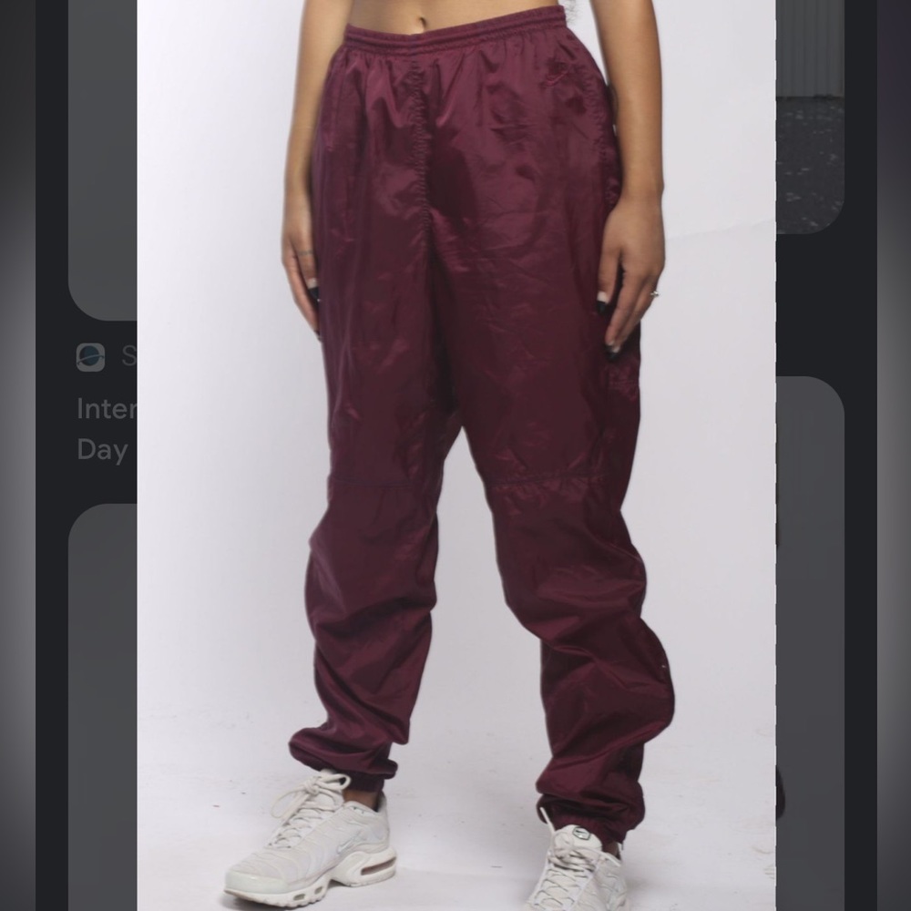 NIKE | Vintage purple windbreaker track pants 2000’s